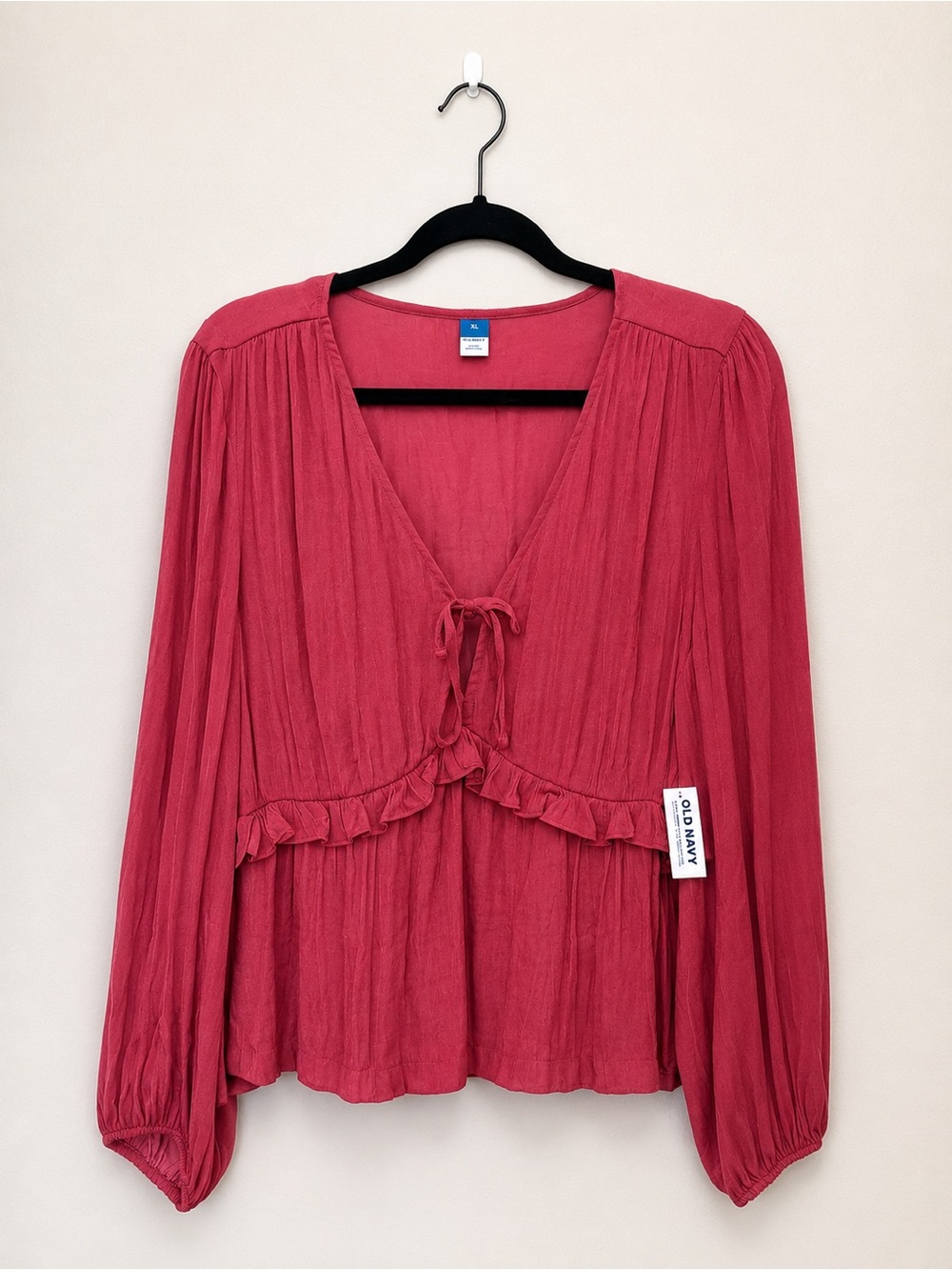 Old Navy Women's Tie-Front Top